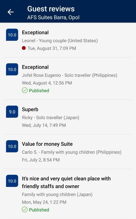Afs Suites Barra, Opol Cagayan de Oro Exteriör bild